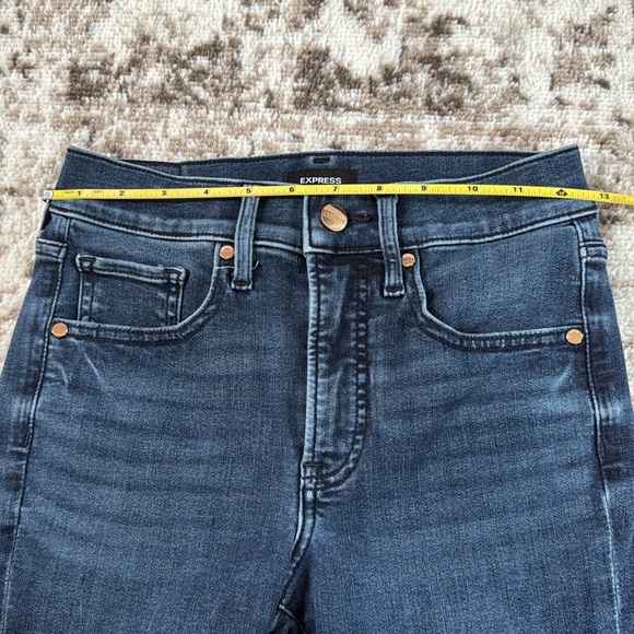Express Mid Rise Skinny Jeans - Picture 4 of 5